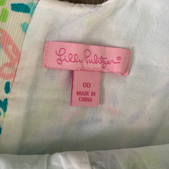 Lilly Pulitzer 'Sky Blue Heaven' Cathy Shift Dress - Picture 2 of 3